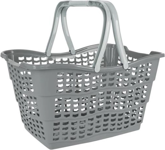 Cestino della spesa 15 l, grigio nordico