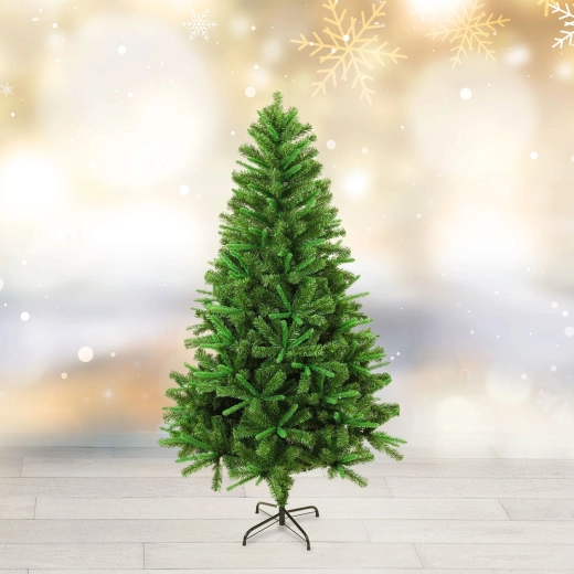 Albero di Natale artificiale bicolore da 180 cm