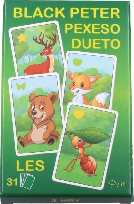 Carte Asino Nero – animaletti del bosco