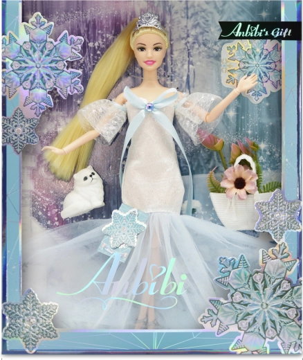 Anbibi bambola floreale Kačenka 28 cm