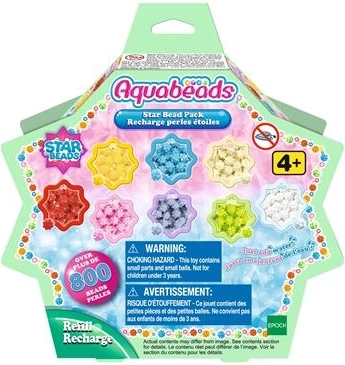 Set di ricarica Aquabeads con perline a forma di stella