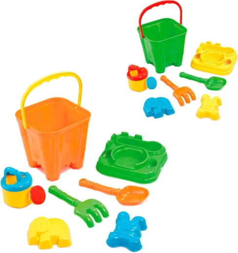 Set da spiaggia Addo in secchiello, 6 pezzi