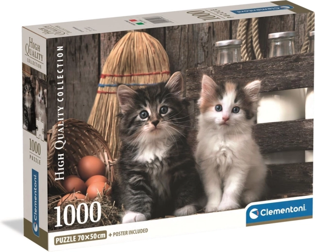 Puzzle 1000 pezzi – gattini adorati CLEMENTONI