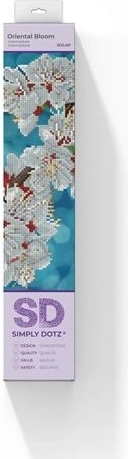 Diamond Dotz mosaico di diamanti Oriental Bloom per adulti