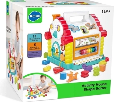 Casetta con forme da inserire Hola Smily Play
