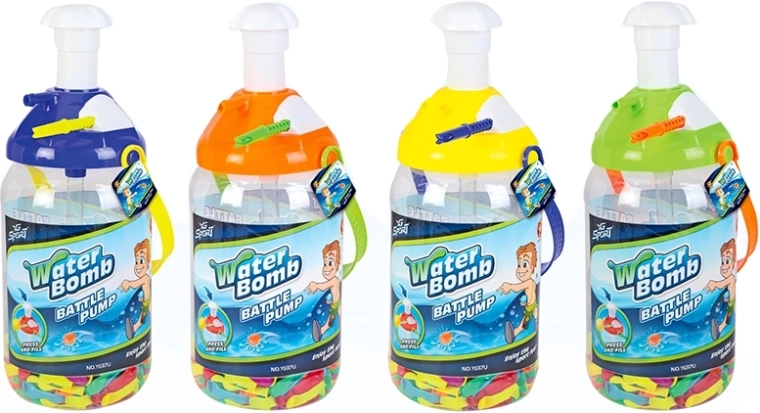 Bombe d’acqua con pompetta 500 pz