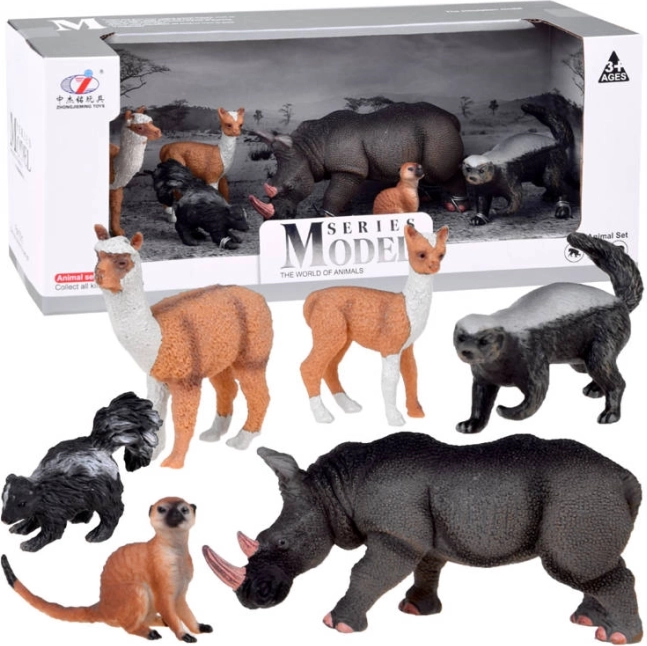 Set di figurine Animali del Safari – A