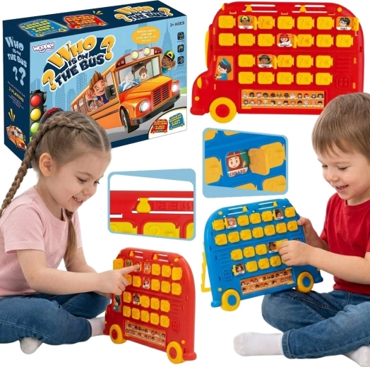 Woopie indovina chi è sull'autobus – gioco per famiglie