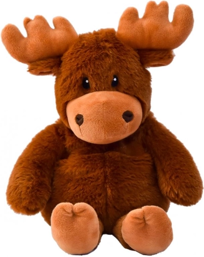 Renna di peluche riscaldante per microonde con profumo di lavanda