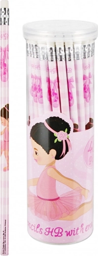 Matita con gomma ballerina - 1 pezzo