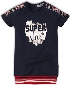 Vestito da bambina Dirkje sporty superstar navy