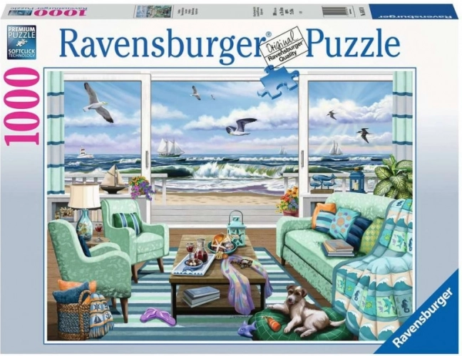 Puzzle 1000 pezzi Gita in spiaggia