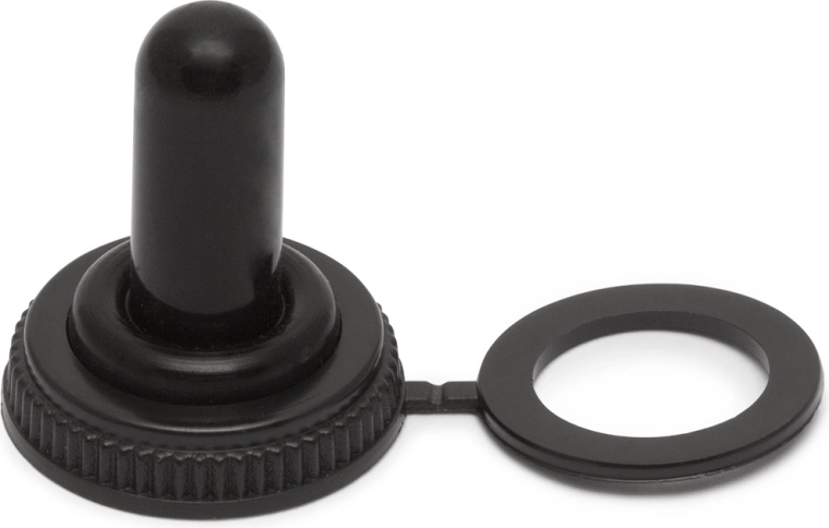 Cappuccio in silicone impermeabile per interruttore a levetta