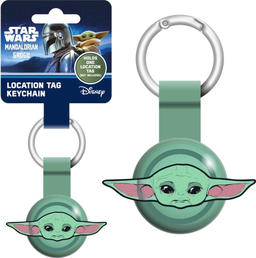 Portachiavi Mandalorian e Grogu per localizzatore