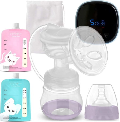 Tiralatte elettrico a due fasi Berdsen per latte materno