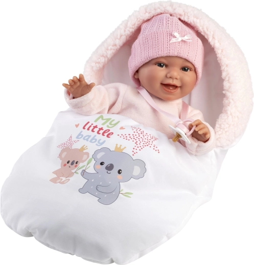 Bambola neonato realistica Llorens NEW BORN con suoni 38 cm