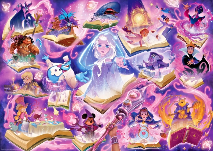 Puzzle Ravensburger Disney Lorcana Glimmers of the Realm: Ametista 1000 pezzi