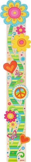 Metro da parete in legno per bambini Goki Floranella - 1 pezzo