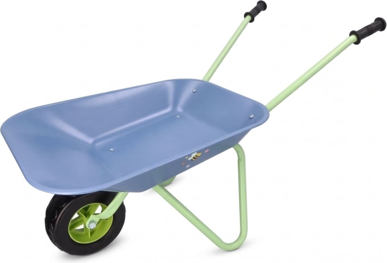 Carriola da giardino per bambini in metallo Adam Toys – blu