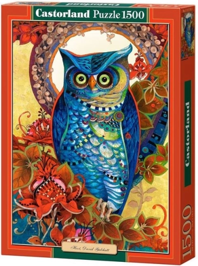 Puzzle 1500 pezzi Hoot di David Galchutt