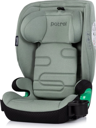 Seggiolino auto Chipolino Patrol i-Size ISOFIX matcha (100–150 cm)