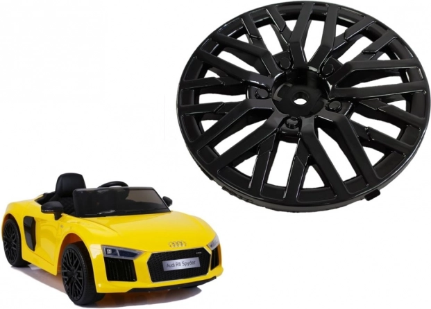 Copricerchio per macchinina elettrica AUDI R8, nero