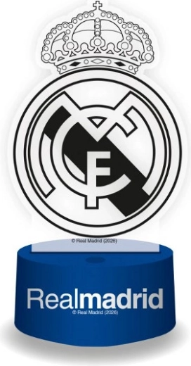 Lampada LED decorativa Real Madrid in stile retrò
