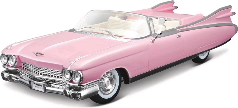 Maisto Cadillac Eldorado Biarritz 1959 rosa modello di auto 1:18
