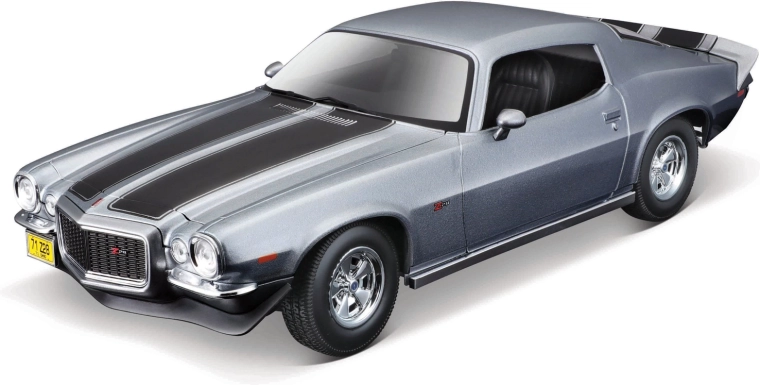 Maisto Chevrolet Camaro 1971 modello grigio 1:18