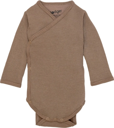 Lodger body per bambini a maniche lunghe Ciumbelle beige, taglia 62