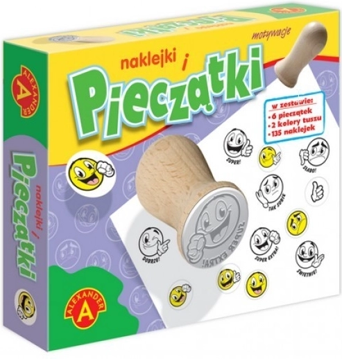 Set timbri motivazionali e adesivi di ALEXANDER