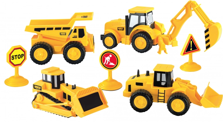 Set di Macchine Edili a Volano