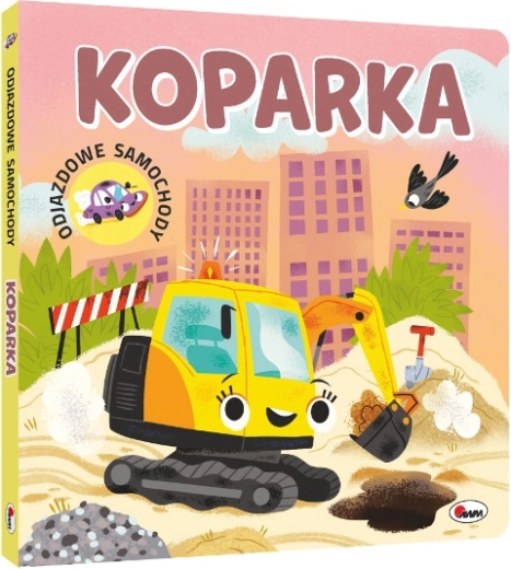 Auto da urlo: escavatore – libro cartonetto per bambini