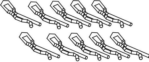 Clip carrozzeria per Skull-Nightstorm Big (10 pz)