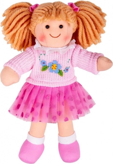 Bigjigs Toys bambola di stoffa Jasmin 28 cm