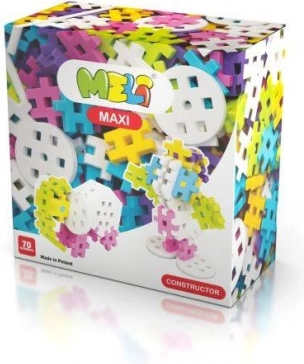 Kit creativo Meli Maxi in colore rosa - 70 pezzi
