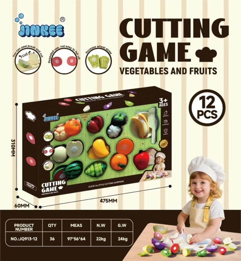 Set per tagliare la frutta per bambini
