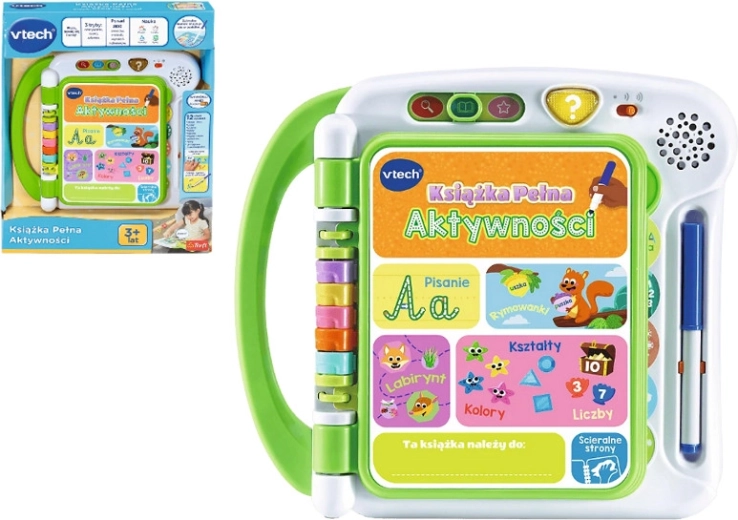 Libro interattivo pieno di attività per la scuola dell’infanzia