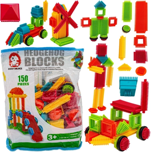 Costruzioni a ricci (blocchi bristle) 150 pezzi