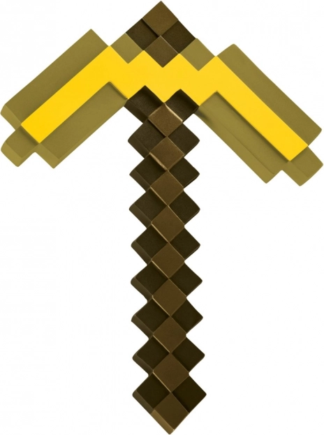 Piccone d’oro MINECRAFT – replica in plastica