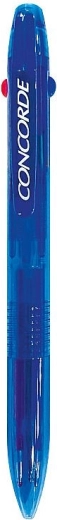 Penna gel Concorde Trix 3in1 cancellabile 0,7 mm + 4 ricariche