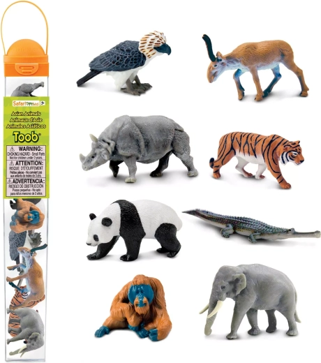 Safari Ltd. tubo con animali asiatici