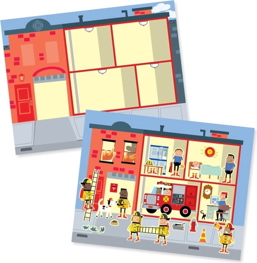 Libro di adesivi La mia città – adesivi riutilizzabili MELISSA & DOUG