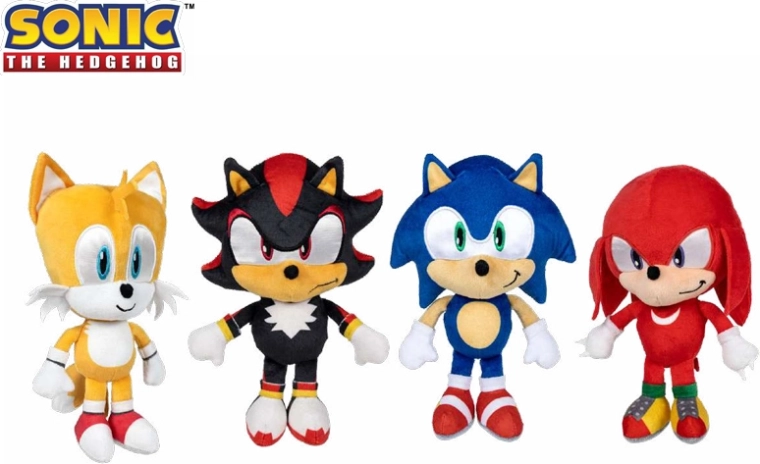 Personaggio peluche SONIC THE HEDGEHOG 22 cm