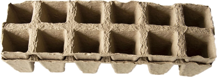 Semenzai in carta con 12 celle (2 pz)