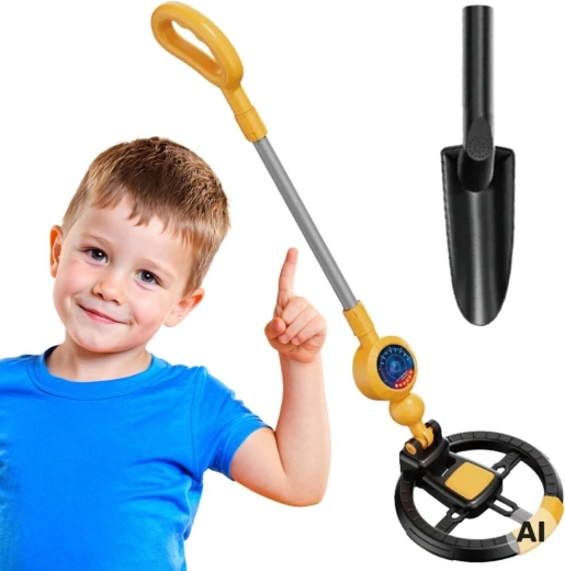 Woopie metal detector per bambini con paletta per tesori