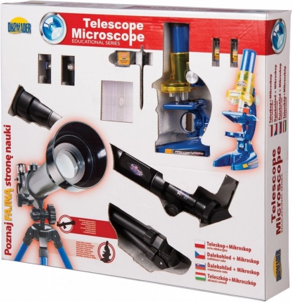 Set educativo Telescopio e Microscopio