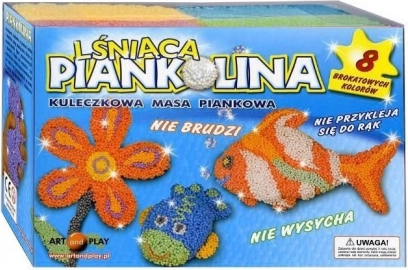 Piankolina – pasta modellabile scintillante, 8 colori