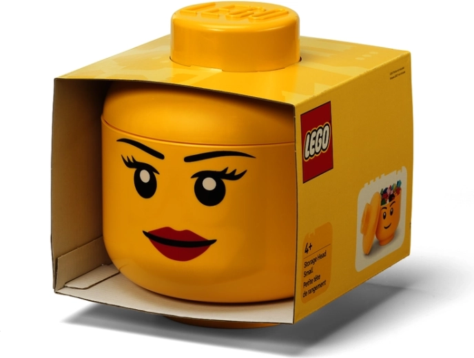 Testa contenitore LEGO S ragazza