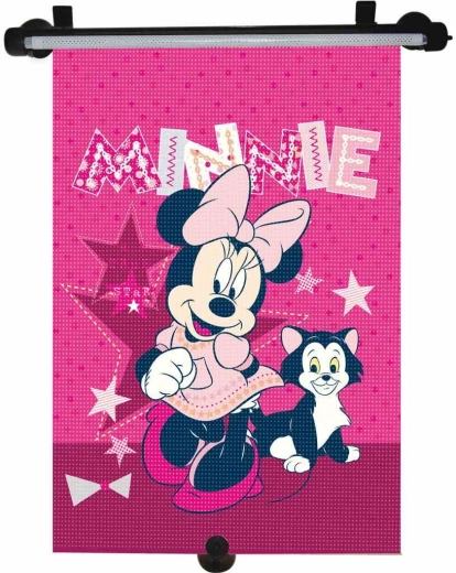Tendina parasole per auto MINNIE, rosa scuro